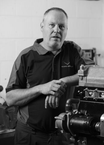 Simon Fisher, Engine-building specialist , Ecurie Bertelli